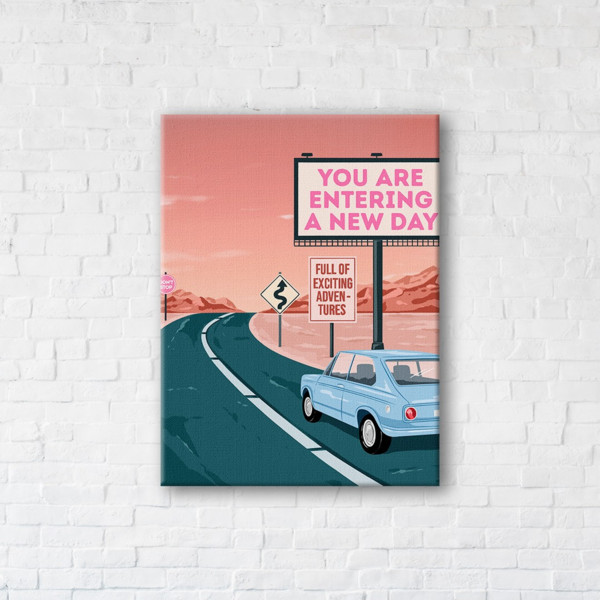 

Картина на холсте IBR New Day 50x65 см