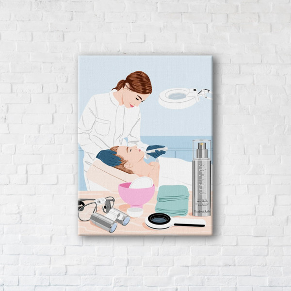 

Картина на холсте IBR Skin care 45x60 см