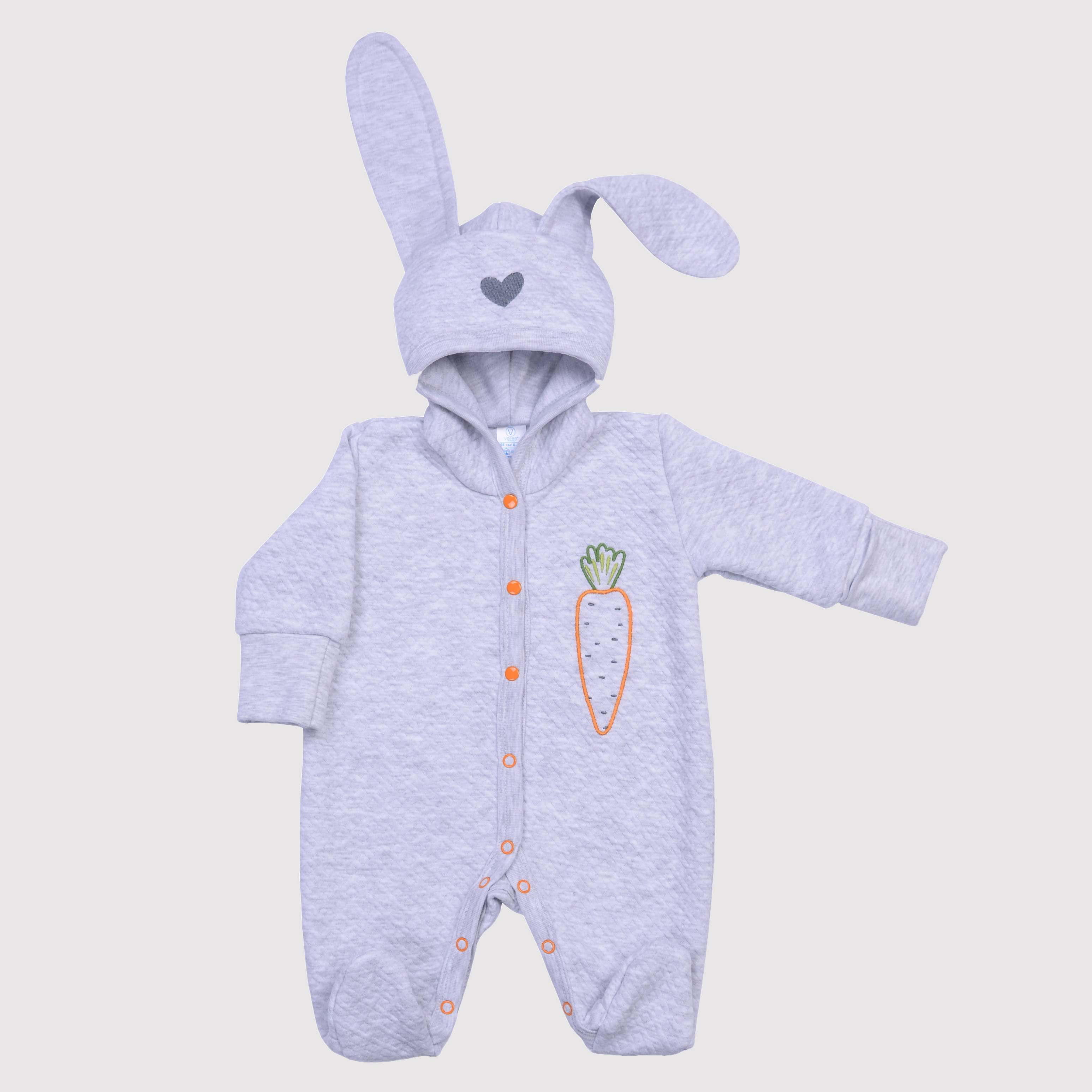 

Человечек Baby Veres 101-11.7 -13-4108 Nimbus Cloud 56 см Серый