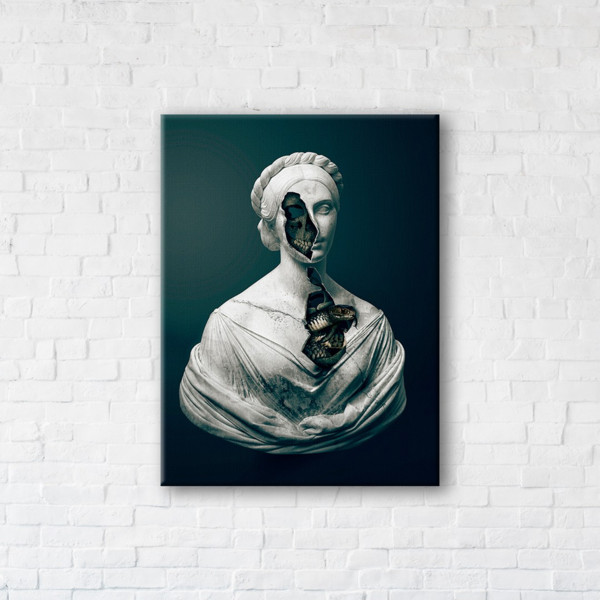

Картина на холсте IBR Greek art woman 50x65 см