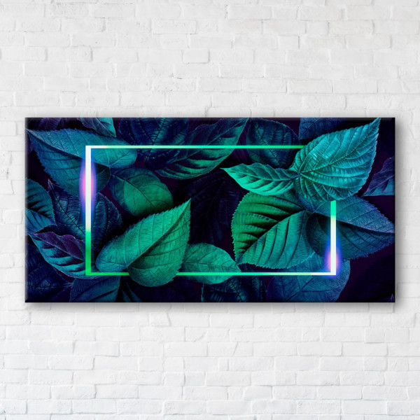

Картина на холсте IBR Green rectangle 70x140 см