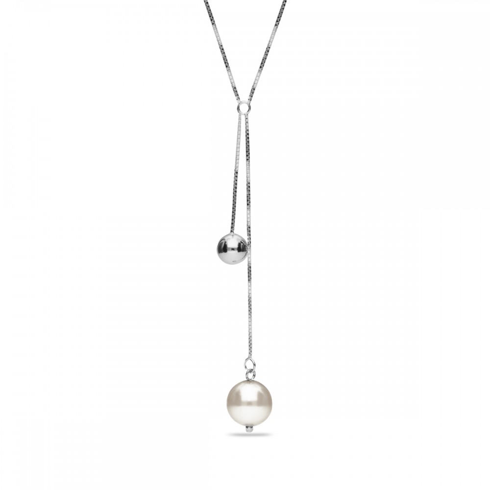 

Серебряный кулон Spark со Swarovski Hazen NK581012CR