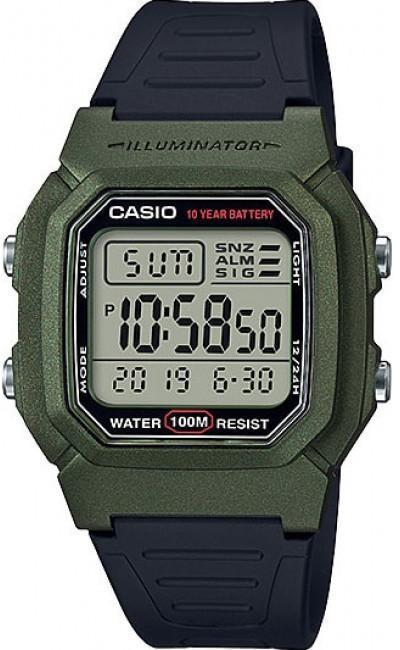 

Наручные мужские часы Casio W-800HM-3AVEF