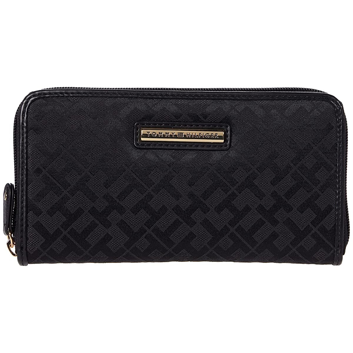 

Кошелек Tommy Hilfiger Dome Bar-Zip Around Wallet Black Tonal, Универсальный