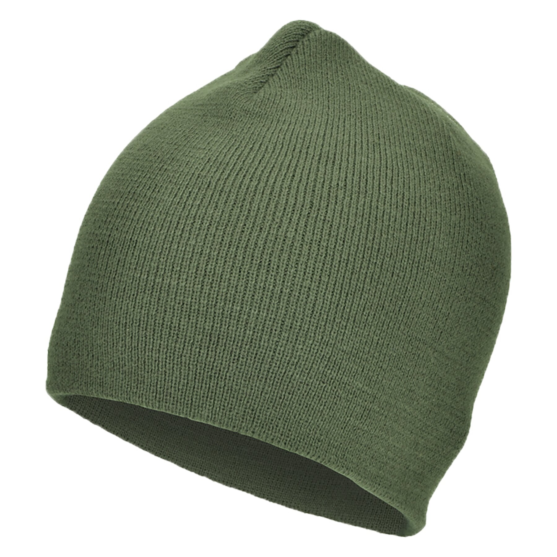 

Шапка вязаная акриловая MIL-TEC без отворота Оливковая