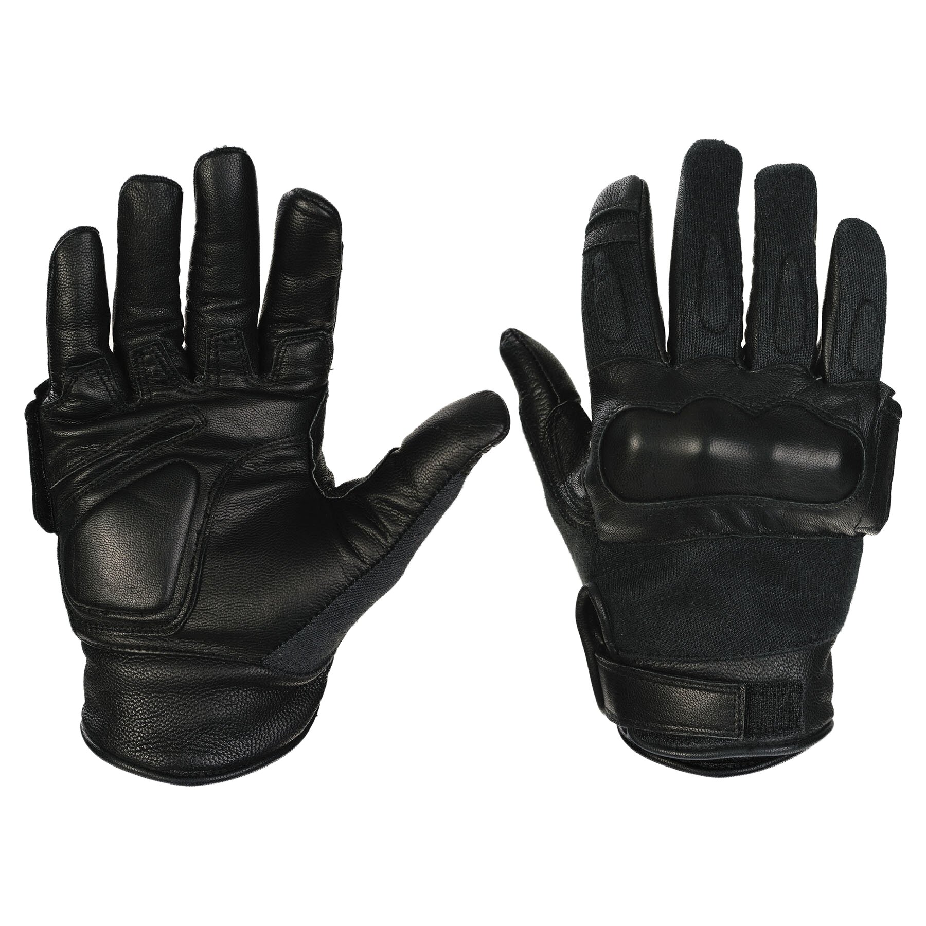 

Перчатки тактические кожаные LEATHER/ARAMIDE TACTICAL GLOVES Черные