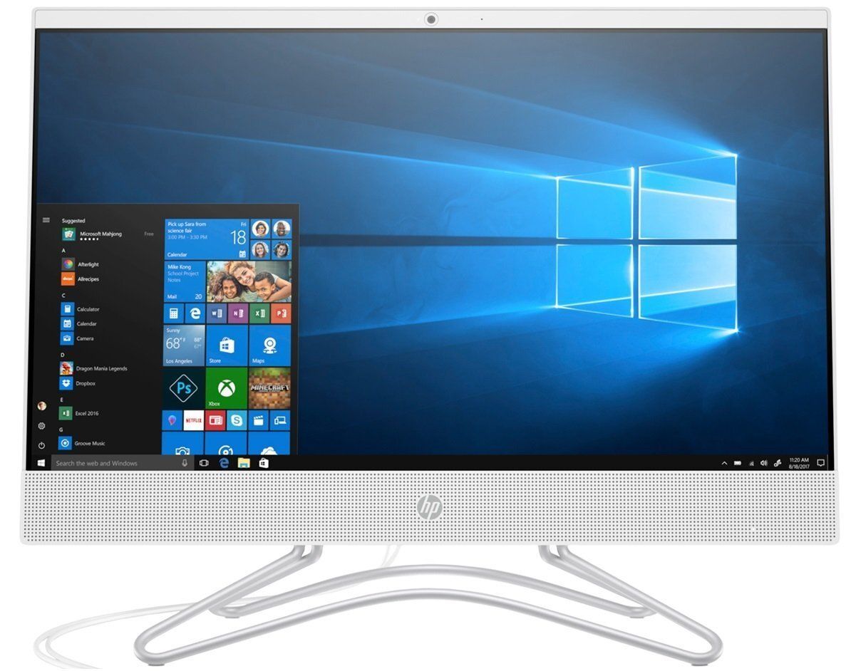 

ПК-моноблок HP 200 G4 21.5FHD/Intel i3-10110u/4/1000/ODD/int/kbm/DOS/White