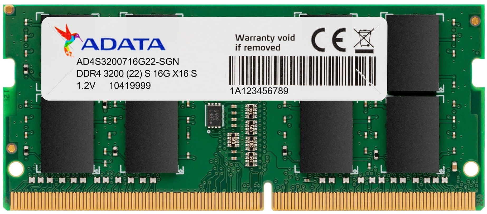 

ADATA Память для ноутбука DDR4 3200 16GB SO-DIMM