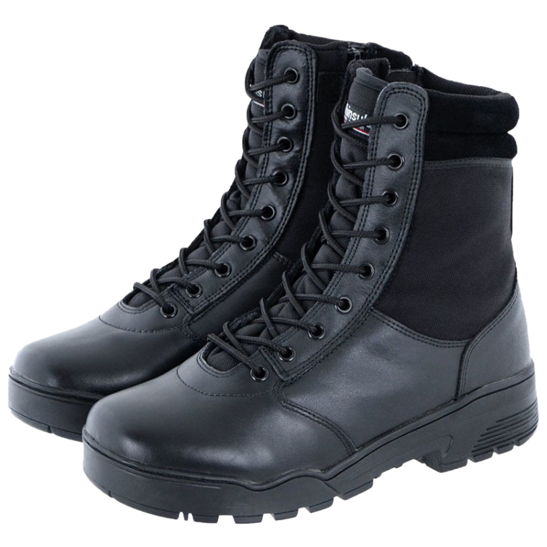 

Ботинки тактические на молнии кожаные со вставками Leather/Cordura Tactical Boots w. ZIP 41