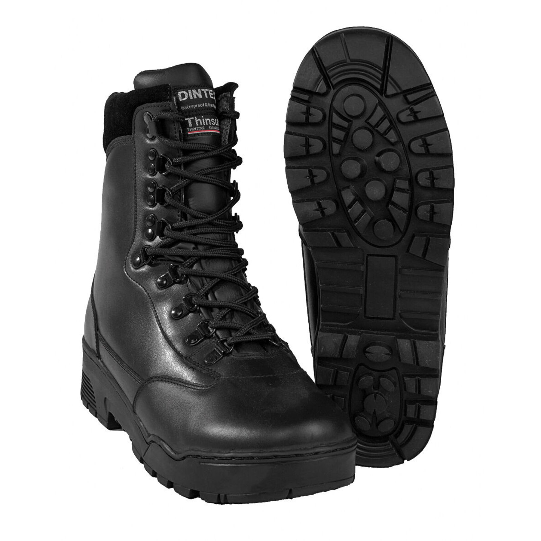 

Ботинки тактические кожаные Mil-Tec Tactical Stiefel Leder Черные 42