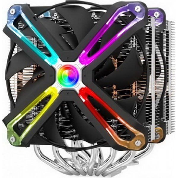 

Кулер процессорный Zalman CNPS20X ARGB, Intel: 2066/2011-V3/2011/1150/1151/1155/1156, AMD: AM4/AM3, 170x140х165 мм, 4-pin