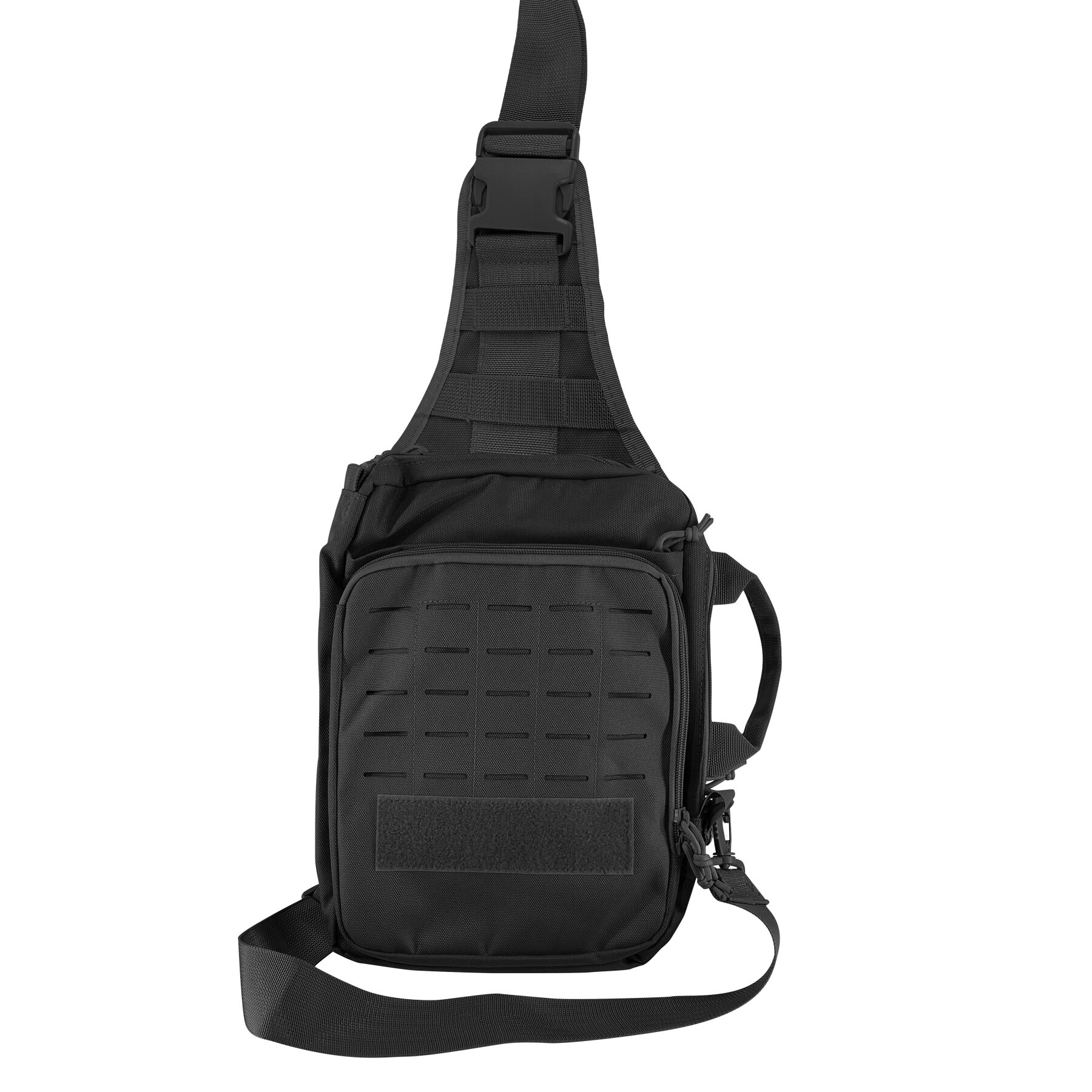 

Рюкзак однолямочный с системой LaserCut MOLLE Черный