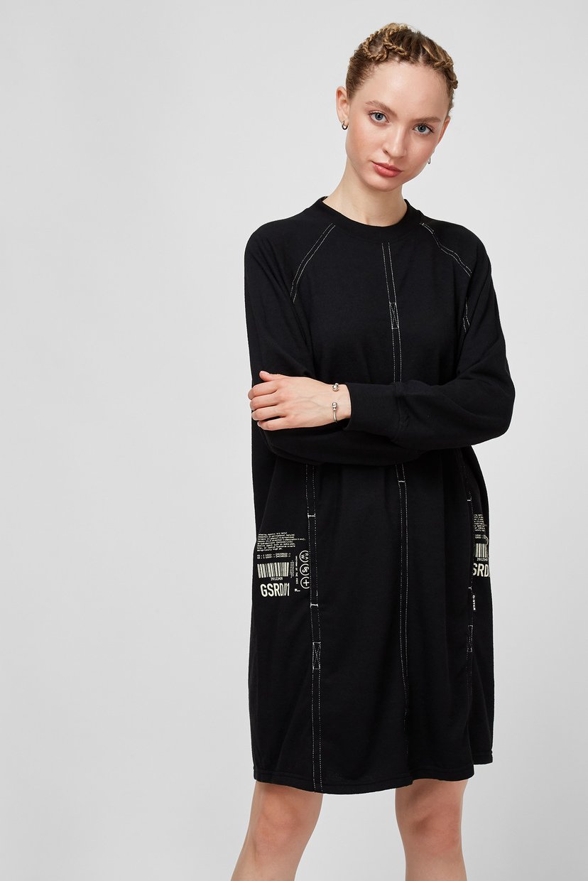 

Женское черное платье G-Star RAW  D19936,C808, Женское черное платье G-Star RAW XS D19936,C808
