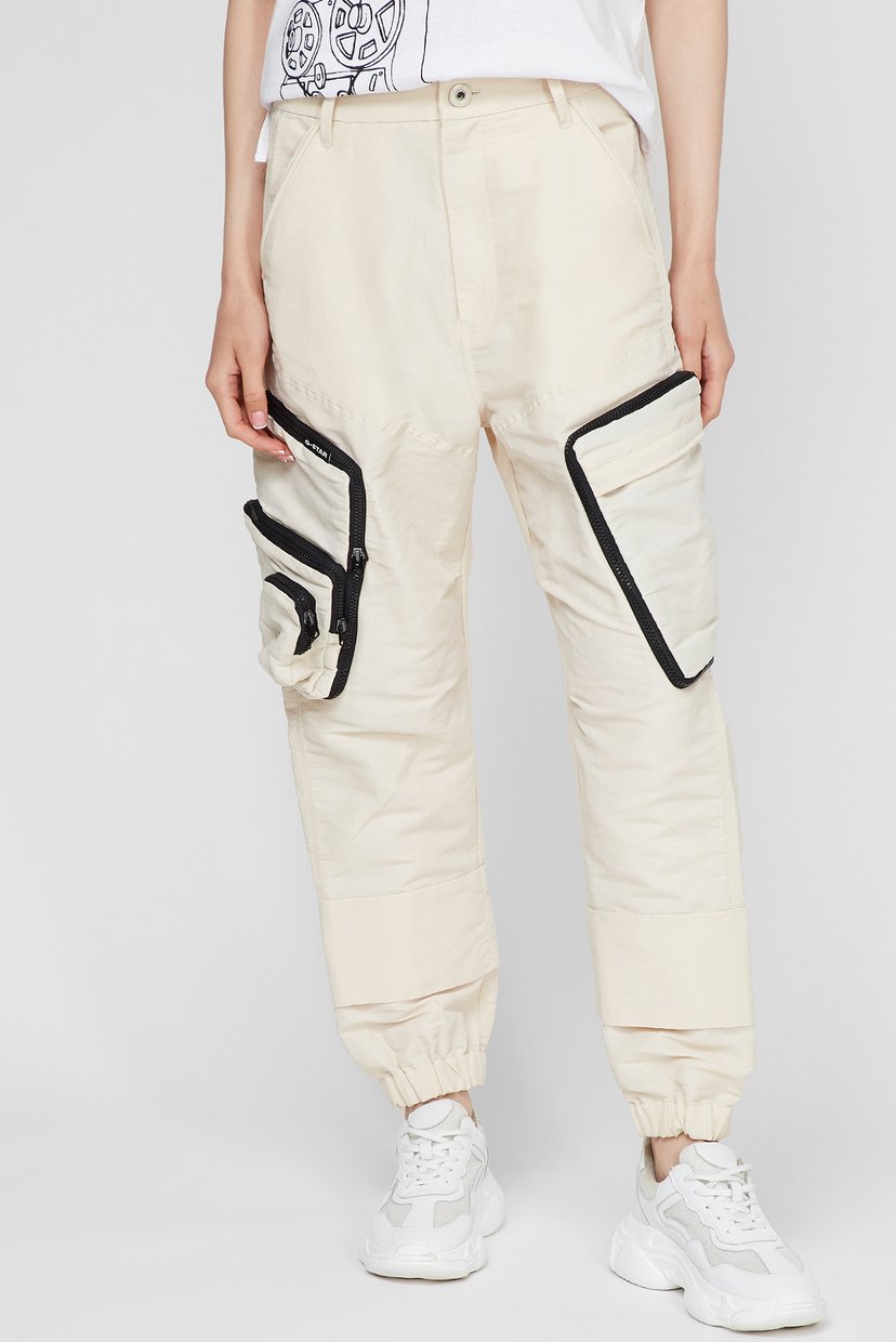 

Женские бежевые льняные брюки Multipocket cargo pant G-Star RAW  D19688,C771, Женские бежевые льняные брюки Multipocket cargo pant G-Star RAW 29 D19688,C771