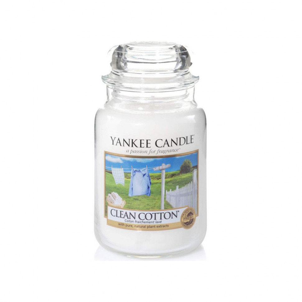 

Ароматическая свеча Yankee Candle Чистый хлопок (623 г)