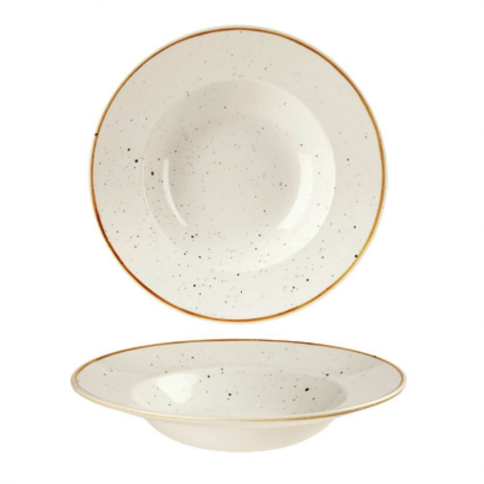 

Тарелка глубокая Churchill Stonecast 28 см (Barley White)
