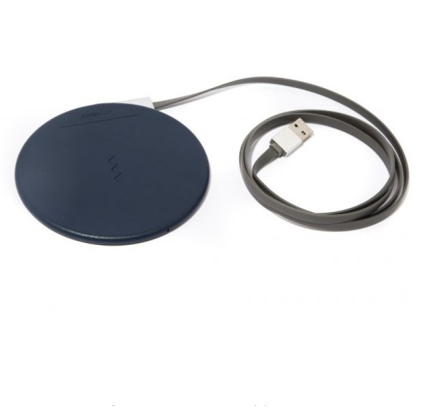 

Беспроводное зарядное устройство JOYROOM JR-W100 NEW Qi 5W Leather wireless charger (1A) Blue