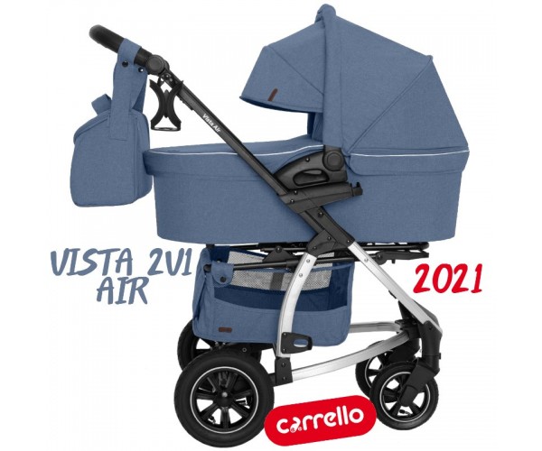 

Универсальная коляска 2 в 1 Carrello Vista Air CRL-6506 Denim Blue