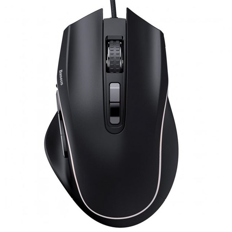 

Мышь Baseus GAMO 9 Programmable Buttons, проводная Черный (00000048643_1)
