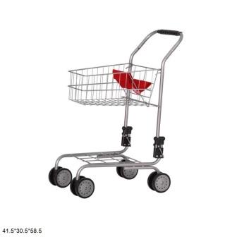 

Тележка для супермаркета 9328B RED CARRELLO TROLLEY кор.42 * 19 * 31,5см