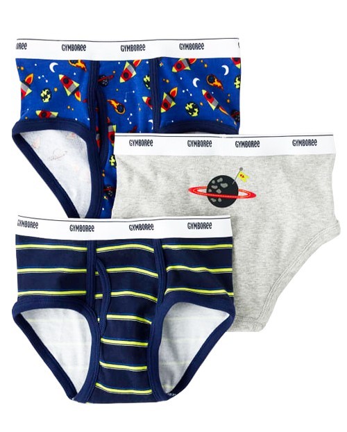 

Трусы Gymboree для мальчика набор Boys Space Briefs 104 см