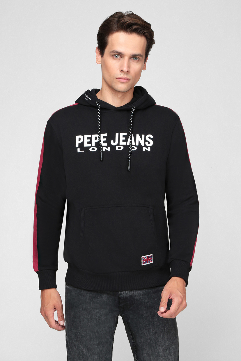 

Мужское черное худи ANDRE Pepe Jeans  PM582028, Мужское черное худи ANDRE Pepe Jeans M PM582028