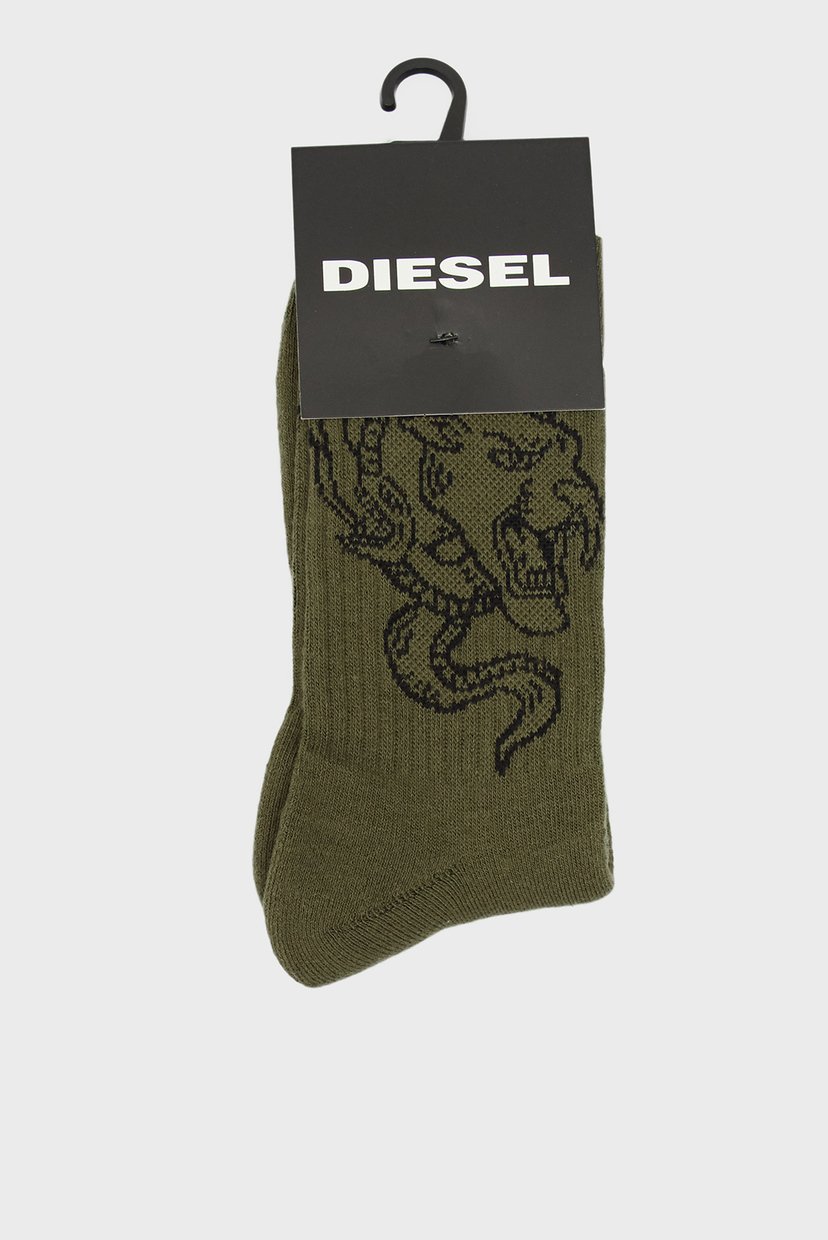 

Мужские зеленые носки SKM-CYCLESOCK Diesel  A03136 0KDAF, Мужские зеленые носки SKM-CYCLESOCK Diesel S A03136 0KDAF