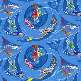 

Ковролин AW Планес 70 3м синий с рисунком