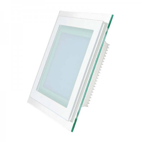 

Светодиодный светильник Glass Rim 18W квадратный White