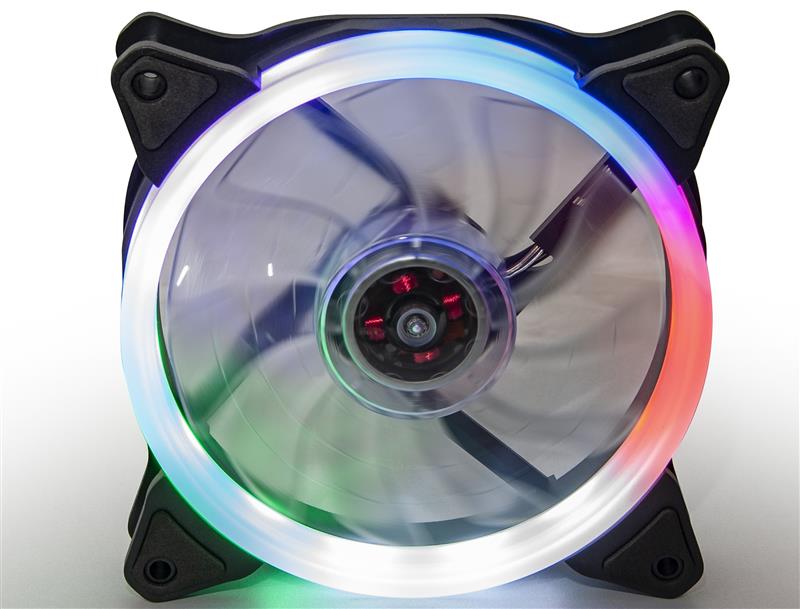

Вентилятор Frime Iris LED Fan Single Ring Multicolor (FLF-HB120MLTSR)