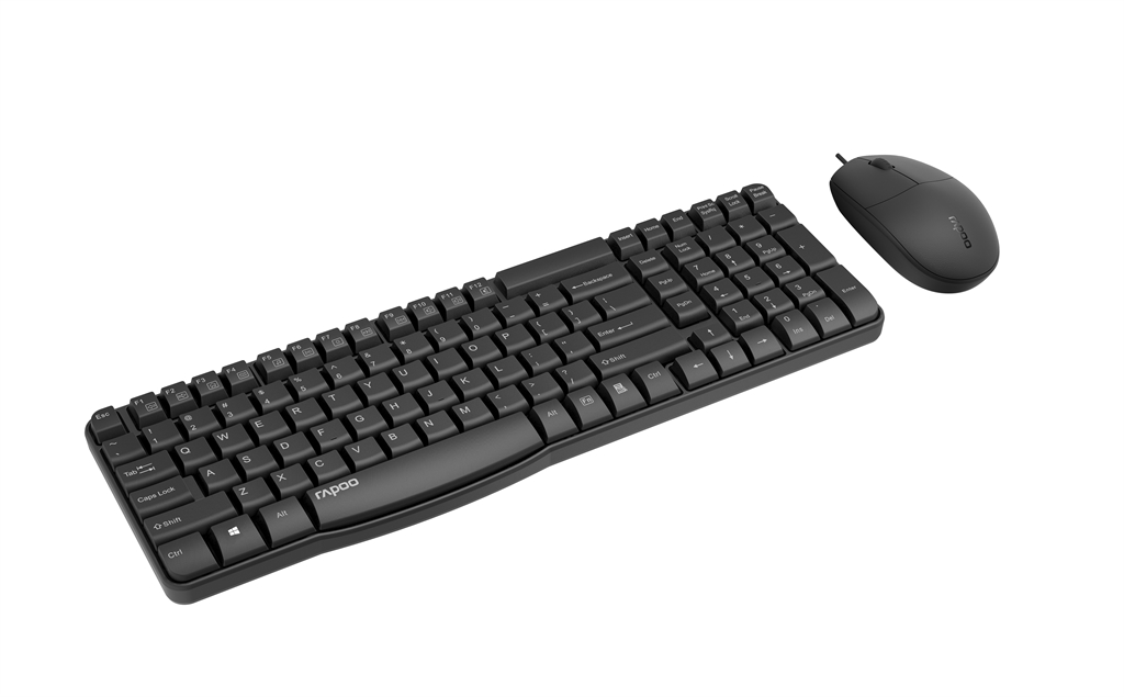 

Комплект (клавиатура, мышь) Rapoo NX1820 Black USB