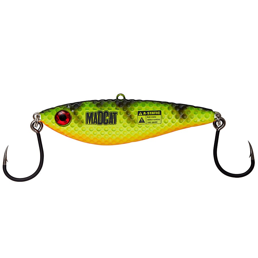 

Блесна DAM MadCat A-Static Vibratix 12cm 110g firetiger uv (70799)