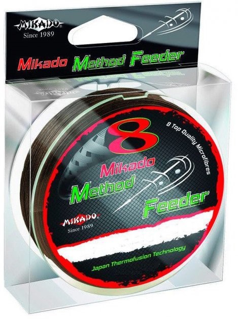 

Шнур Mikado 8 Octa Method Feeder Braid 300m 0.10mm 7.75kg brown (Z45-010)