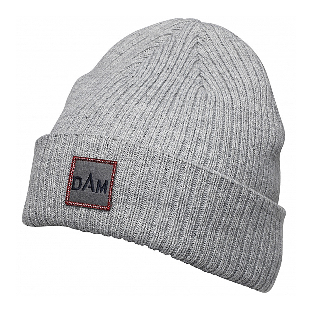 

Шапка DAM Rib Beanie цвет-серый