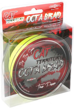 

Шнур Mikado Cat Territory 8 Octa Braid 300m 0.40mm 39.8kg yellow (Z39Y-040)