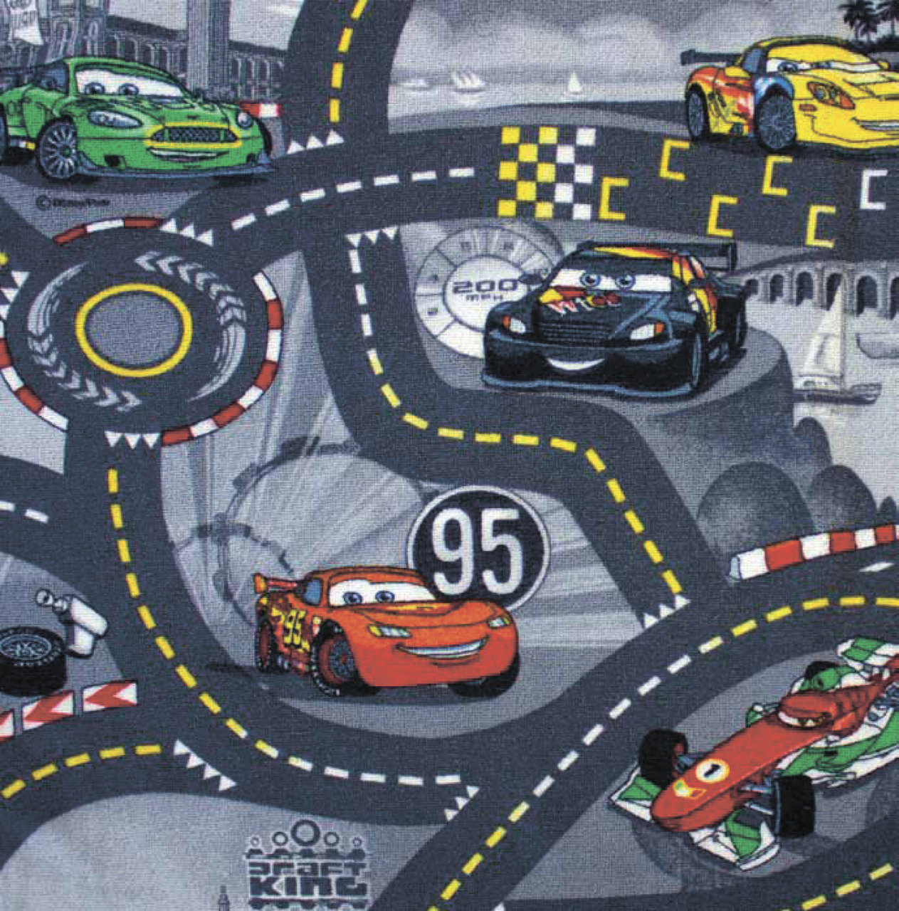 

Ковер AW Тачки World of cars 2 97 500x600 см