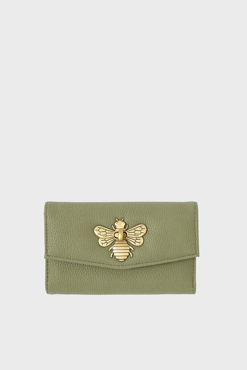 

Женский оливковый кошелек Britney Bee Wallet Accessorize OS 289002