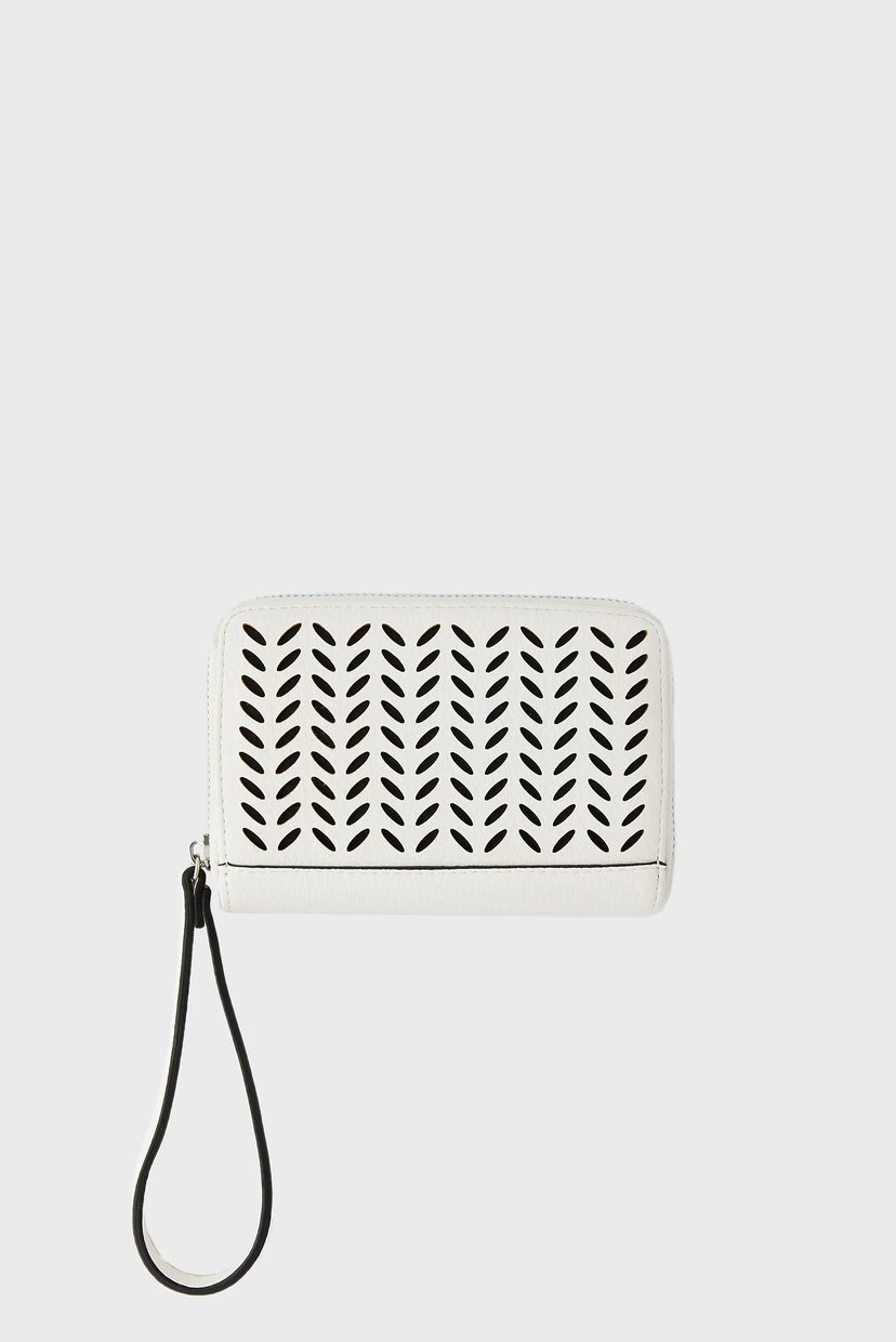 

Женский белый кошелек Cut Out Wallet Accessorize OS 189088