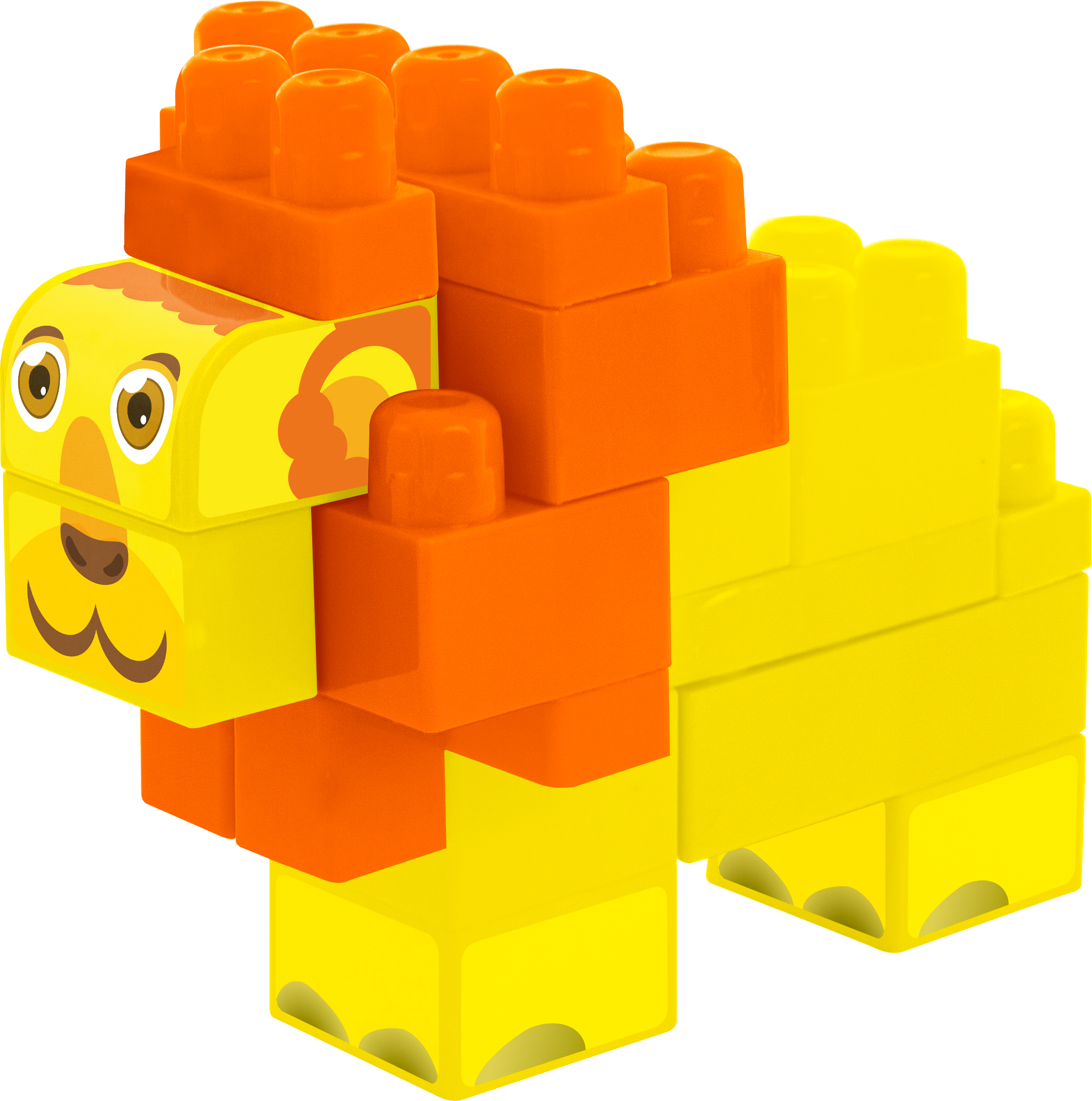 

Конструктор Wader Baby Blocks Сафари Лев 18 элементов (41503 Wader)