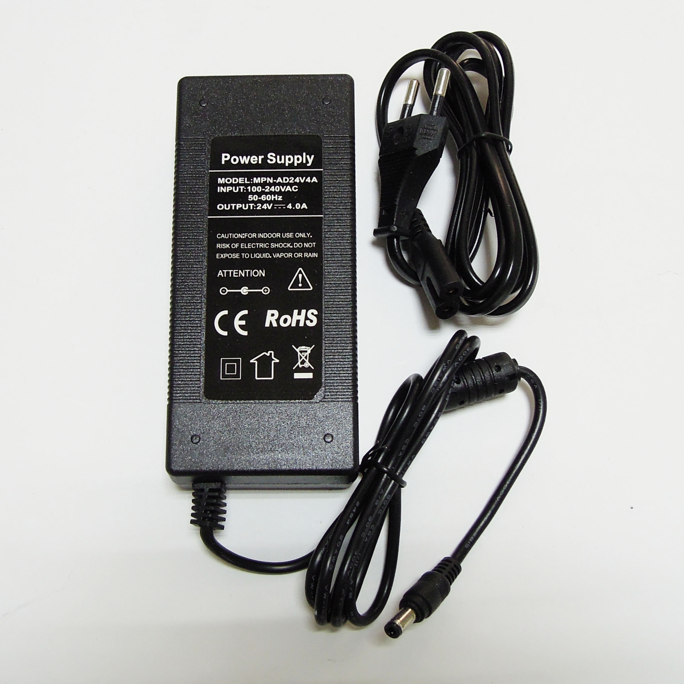 

Блок питания NikoLED 220VAC 24VDC 4A пластик (850)