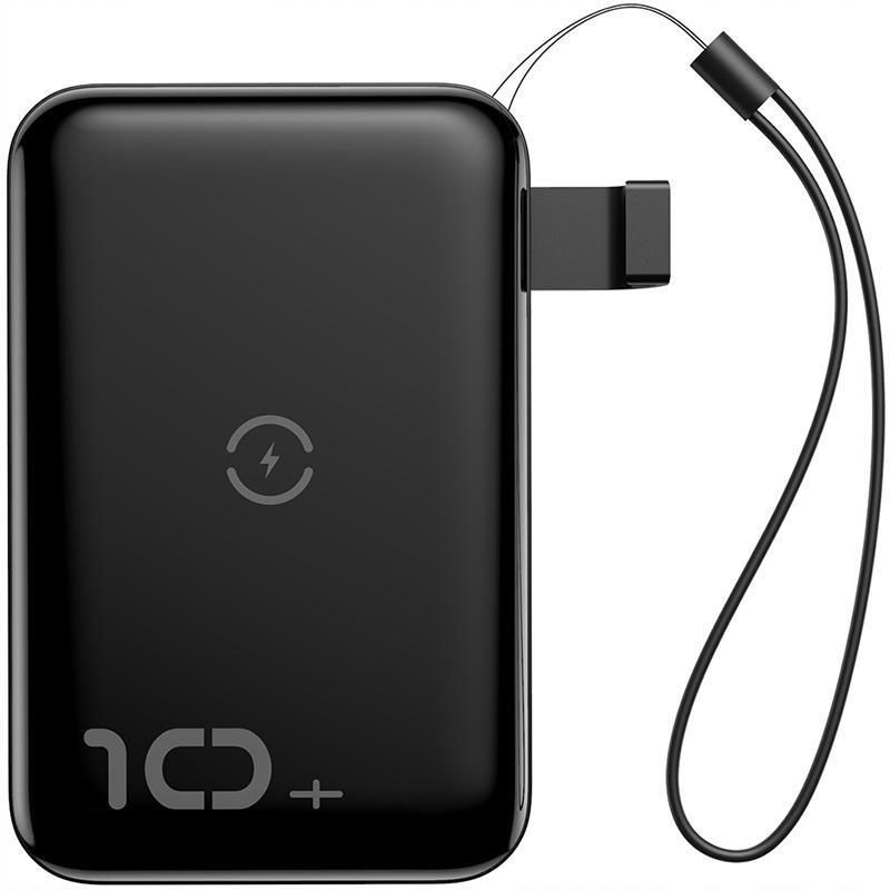 

Дополнительная батарея Baseus Mini S (Wireless Charger) Черный (PPXFF10W-01)