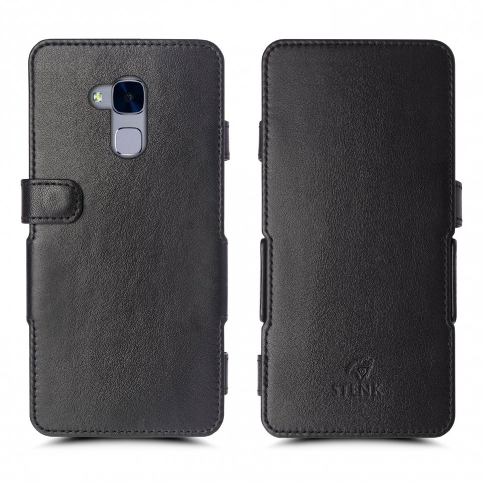 

Чехол книжка Stenk Prime для HuaWei GT3 Чёрный
