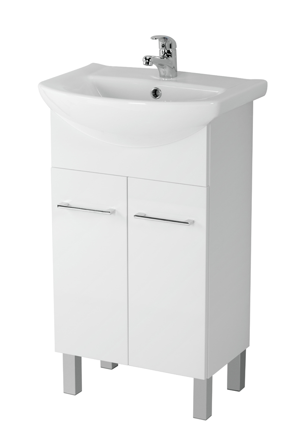 

Шкафчик CERSANIT OLIVIA + раковина CERSANIA NEW 50 белый