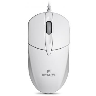 

Мышь REAL-EL RM-211 (white) USB 800cpi