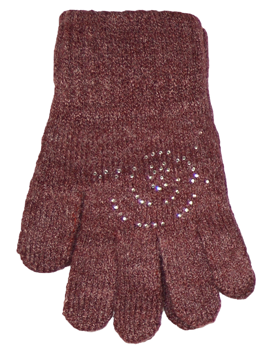 

Перчатки Margot Bis  Бордовый меланж Glamur MB, Перчатки Margot Bis One size Бордовый меланж Glamur MB