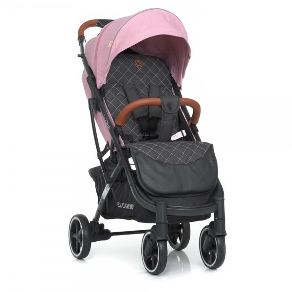 

Коляска прогулочная El Camino Loona ME-1090L-Pink розовая