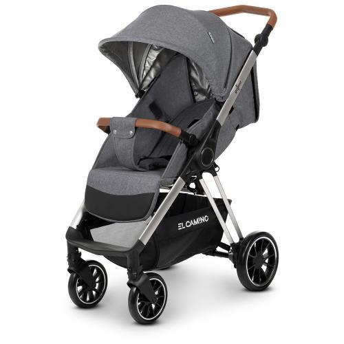 

Коляска прогулочная El Camino Gallant ME-1071-Dark-Gray серая