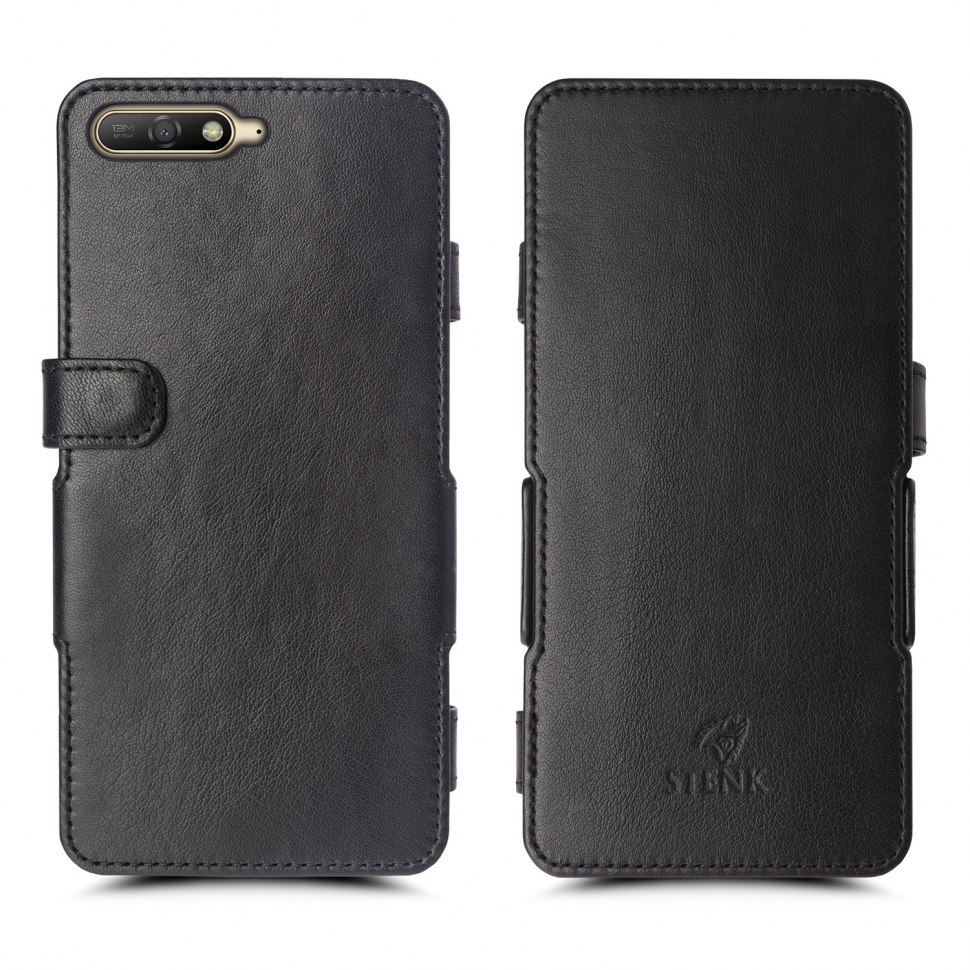 

Чехол книжка Stenk Prime для Huawei Y6 (2018) Чёрный