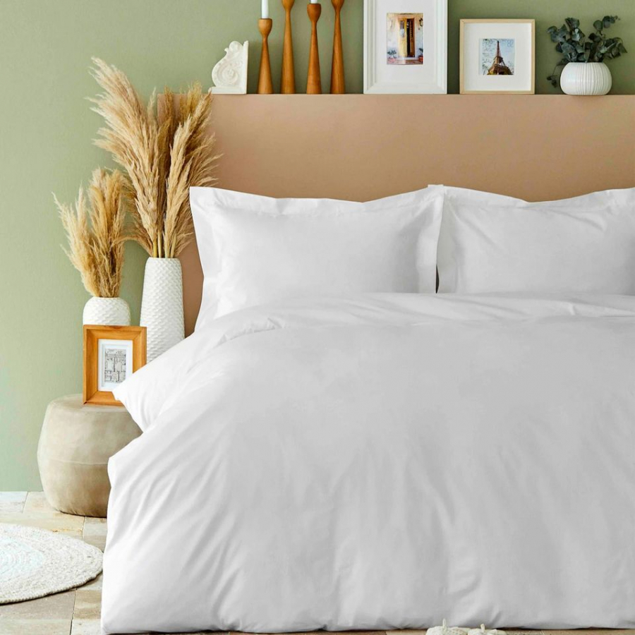 

Постельное белье Back To Basic Karaca Home Евро Белый 000165248
