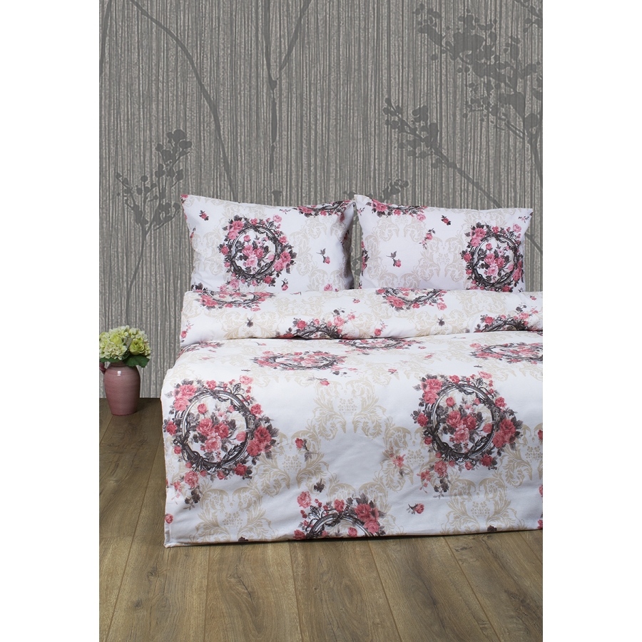 

Постельное белье Angelique Lotus Евро Розовый 000165036